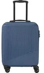Travelite Bali Handgep&auml;ck S Trolley Koffer 55cm 4 Rad / Rollen Hartschale blau...