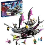 LEGO 71469 DREAMZzz Albtraum-Haischiff, Baue 2 Arten des Piraten-Boot-Spielzeuges,