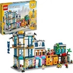 LEGO 31141 Creator 3-in-1 Hauptstra&szlig;e zu Art-d&eacute;co-Hochhaus oder Marktstra&szlig;e