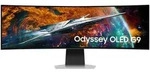 Samsung G95SC, 124,5 cm (49"), 5120 x 1440 Pixel, Dual QHD, OLED, 0,03 ms, Silber