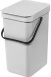Brabantia Sort & Go Abfallbeh&auml;l. Light Grey 12 L - Grau