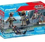 PLAYMOBIL City Action 71146 SWAT-Figurenset - Bunt