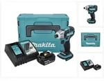 Makita DTS 141 RT1J Akku Impulsschrauber 18 V 40 Nm 1/4" Brushless + 1x Akku...