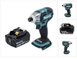Makita DTS 141 M1 Akku Impulsschrauber 18 V 40 Nm 1/4" Brushless + 1x Akku 4,0...