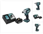 Makita DTS 141 RT1 Akku Impulsschrauber 18 V 40 Nm 1/4" Brushless + 1x Akku 5,0...