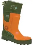 Forstsicherheitsstiefel Ulme Gr.41 oliv/orange Naturkautschuk - 41