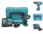 Makita DHP 482 SY1J Akku Schlagbohrschrauber 18 V 62 Nm + 1x Akku 1,5 Ah + Ladeger&auml;t