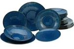 CreaTable, 10591, Sea Breeze Blue, Tellerset 18-tlg, Steinzeug - Blau