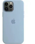 iPhone 15 Pro Silicone Case with MagSafe - Winter Blue - Blau