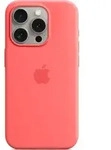 iPhone 15 Pro Silicone Case with MagSafe - Guava - Rosa