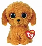 Ty - Kuscheltiere - Beanie Boos - Golden Doodle Dog - 15cm - Gold