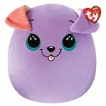 Ty 39225 - Bitsy Hund - Squish A Boo / Squishy Beanies - 20cm (10") - Violett