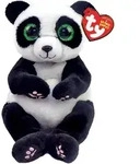 Ying Panda Beanie Bellies, 17 cm - Schwarz