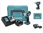 Makita DTS 141 RG1J Akku Impulsschrauber 18 V 40 Nm 1/4" Brushless + 1x Akku...