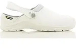 Leichter K&uuml;chenclog CORTINA Cortado - Wei&szlig;es Leder - Gr&ouml;&szlig;e 35 - Wei&szlig; - 35