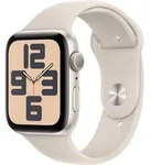 Apple Watch SE GPS 44mm Alu Polarstern Sportarmband M/L - Beige