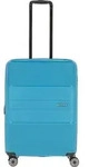 Travelite Waal 4 Rollen Trolley 65 cm mit Dehnfalte - T&uuml;rkis