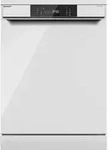 Sharp QW-HY26F39DA-DE, Freistehend, Standardgr&ouml;&szlig;e (60 cm), Edelstahl, h&ouml;her,