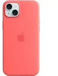 iPhone 15 Plus Silicone Case with MagSafe - Guava - Rosa