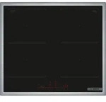Bosch Serie 6 PVQ645HB1E, Schwarz, Integriert, 60 cm, Zonen-Induktionskochfeld,
