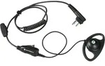 Motorola Ohrh&ouml;rer mit Mikrofon - Schwarz