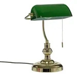 Lindby Tischleuchte Milenka, messing, H&ouml;he 39cm, Metall - Gold