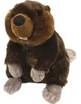 Wild Republic Stofftier Biber - Plusch - 30cm - braun - Pluschtier - Braun