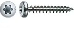 SPAX 0201010300123, Schraube, Metall, Zink, Holz, Flachkopfschraube, Torx, Metallisch