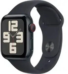 Apple Watch SE GPS+Cell 40mm Alu Mitternacht Sportarmband S/M - Schwarz