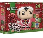 DC Super Heroes - 24 Tage Kalender Holiday Adventskalender - Rot
