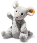 Steiff Cheesy Maus 19 blaugrau sitzend 056246
