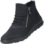 Rieker Schn&uuml;r-,Zug-u.Schnallenstiefel in schwarz, Gr. 36 - Schwarz - 36