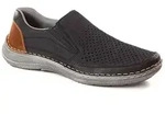 Rieker Slipper - Ozeanblau Kunstleder Gr&ouml;&szlig;e: 40 Normal - Dunkelblau - 40