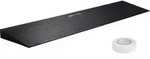 VEVOR Schwellenrampe Vollgummirampe Rollstuhlrampe T&uuml;rschwellenrampe 90x20x3cm