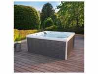 HOME DELUXE - Outdoor Whirlpool - STREAM BIG PURE - Maße: 208 x 208 x 88 cm - Inkl.