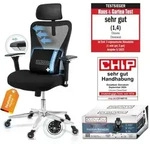 CLOUVOU CleverSeat B&uuml;rostuhl Ergonomisch Schreibtischstuhl H&ouml;henverstellbar,