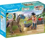 PLAYMOBIL Horses of Waterfall 71357 Hufschmied Ben & Achilles - Bunt