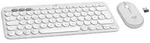 Logitech Pebble 2 Combo Set, Wei&szlig;, Kabellos, Deutsch, 920-012204 - Wei&szlig;