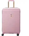 Delsey FREESTYLE, Karre, Harte Schale, Pink, Peony, Medium, 4 Rad/R&auml;der - Rosa