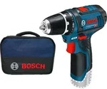 Bosch Akku-Bohrschrauber GSR 12V-15 Solo im Softbag