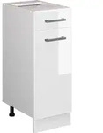 K&uuml;chenunterschrank Vicco R-Line Wei&szlig; Hochglanz 30 cm ohne Arbeitsplatte, Model