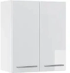 H&auml;ngeschrank Vicco Fame-Line Wei&szlig; Hochglanz 60 cm, Model 33523 - Wei&szlig;