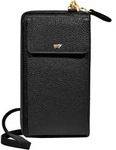Braun B&uuml;ffel Asti Handytasche Leder 11 cm - Schwarz