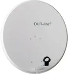 DUR-line Sat Antenne 80 cm Durchmesser hellgrau - Hellgrau