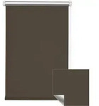 Klemmfix Tenebra Verdunkelungsrollo-Thermorollo 125x160cm dunkelbraun -...