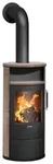 Justus | Kaminofen | Island 5 2.0 | 5 kW | Keramik Grappa, Stahl Schwarz -...