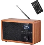 Adler AD 1184, Tragbar, Digital, AM, DAB+, FM, 15 W, 3,5 mm, Schwarz, Holz -