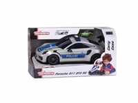 Majorette Spielzeugauto Box Playsets Porsche 911 GT3 RS Polizei Carry Case...