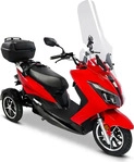 Rolektro Maximus 3-Rad Elektromobil "Mx3-25", Lithium, rot