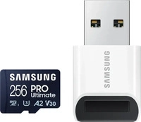Samsung MB-MY256SB/WW, Samsung PRO Ultimate microSD-Karte 256GB Class 3 UHS-I , v30 Samsung MB-MY256SB/WW, Samsung PRO Ultimate microSD-Karte 256GB Class 3 UHS-I , v30
